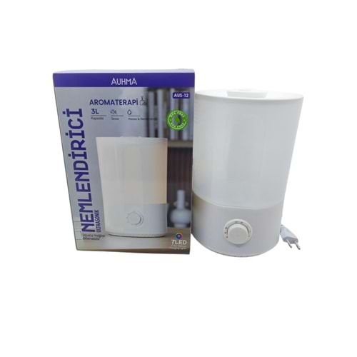 AUS-12 Auhma7 Led Aromaterapi Ultrasonic Nemlendirici 3000ml
