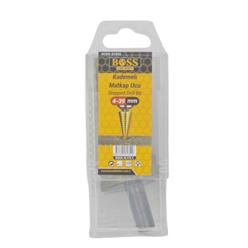 B-81855 Boss Kademeli Matkap Ucu 4-39mm