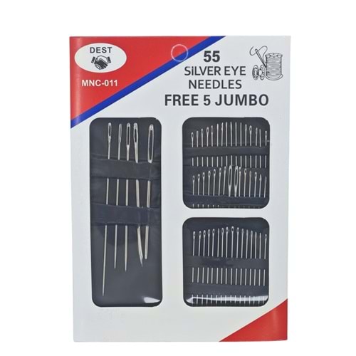 MNC-011 Dest Sılver Eye İğne Seti 55Prç