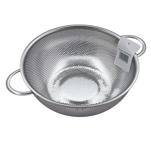 CP220BFE001 Özchome Gümüş Metal Süzgeç Q22cm