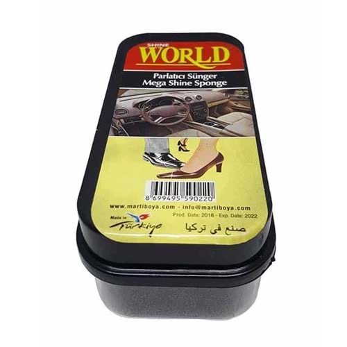 9003 World Ayakkabı Parlatıcı Sünger - Kutulu