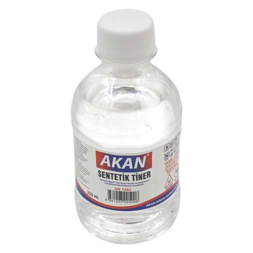 UN 1263 Akan Eko Sentetik Tiner 1/2 250ml