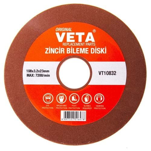 VT10832 Veta Zincir Bileme Diski 108*23*3.2mm