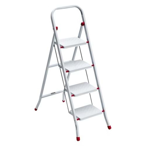 1634 Saraylı Pratik Metal Merdiven 4lü