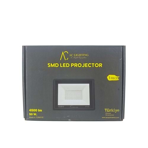 AC4880 AC 50W SMD Led Tablet Prejektör - 6500K