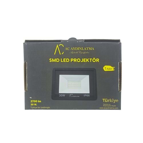 AC4840 AC 30W SMD Led Tablet Prejektör - 6500K