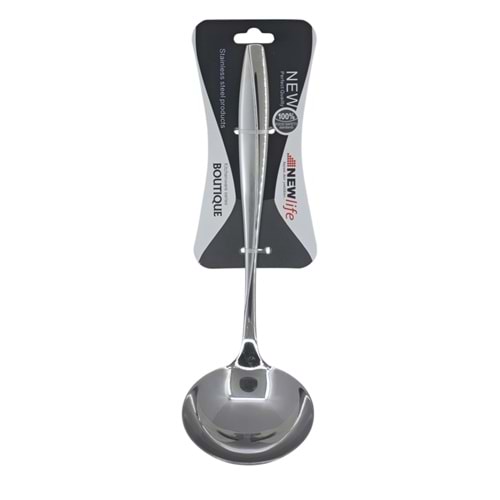 CLKN-2327 Newlife Metal Servis Kepçesi 25cm