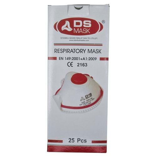 CE 2163 DS Mask FFP3 Ventilli Toz Maskesi