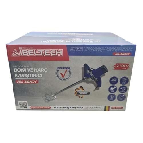 IBL-EBK01 İbeltech Boya ve Harç Karıştırıcı 2100W