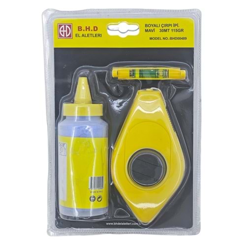 BHD00489 B.H.D Boyalı Çırpı İpi 30m 115gr - Mavi