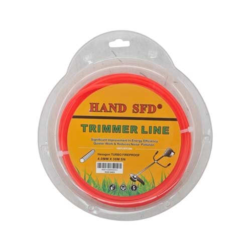0403 Hand SFD Ot Tırpan Misinası 4mm*30m