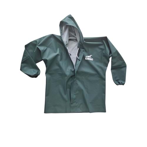 K-53 Komodo PVC Fermuarlı Üst Yağmurluk