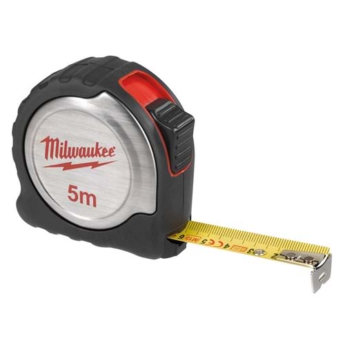 4932 4516 38 Milwaukee İnox Gövde Şerit Metre 5m*19mm