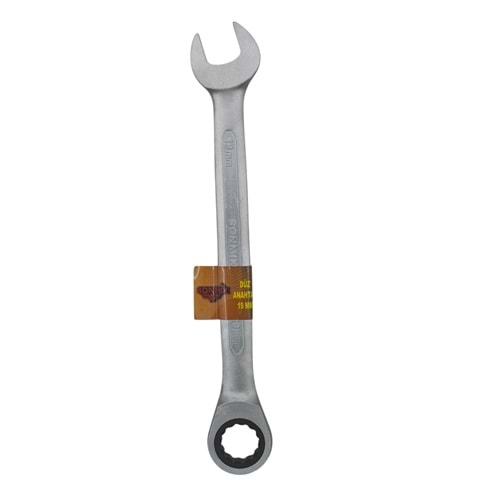 0019 Sonmix Düz Cırcır Anahtar 19mm