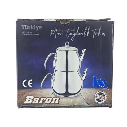 1047 Baron Mini Boy Çaydanlık Takımı