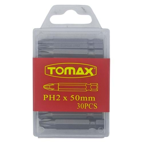 T-0218 Tomax Yıldız Bits Uç PH 2 50mm - Köşeli