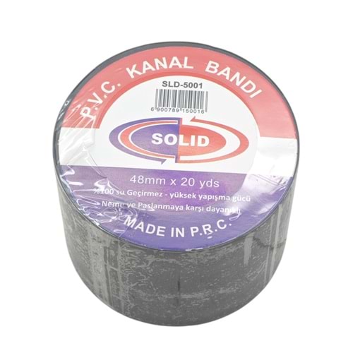 SLD-5001 Solıd P.V.C Boru Tamir&Kanal Bandı 48mm*20yrd