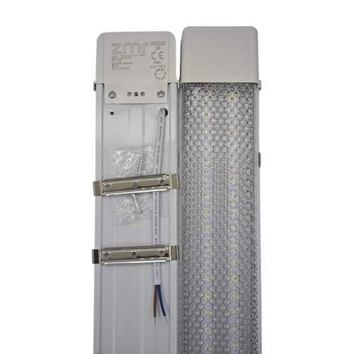 ZMR-232 ZMR 60W Led Kristal Bant Armatür 120cm 2li - Beyaz