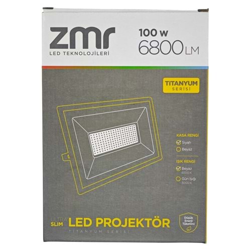 ZMR-312/S ZMR 100W Ultra Slim Led Projektör