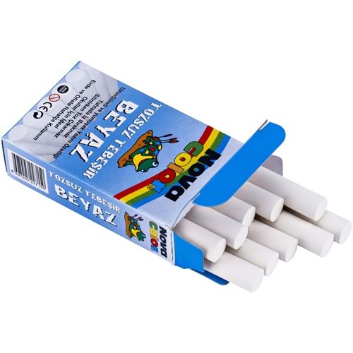 NC-4110 Nova Color Tozsuz Beyaz Tebeşir