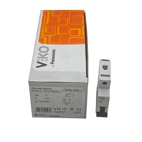 3VTB-1B10-SN2 Viko Otomatik Sigorta 10A