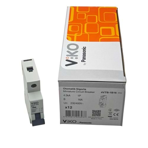 4VTB-1B16-SN2 Viko Otomatik Sigorta 16A
