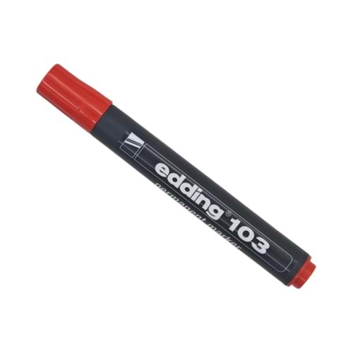 4-103002 Edding 103 Koli Kalemi - Kırmızı