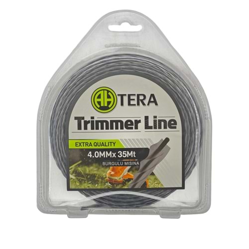 06256 Tera Trimmer Line Burgulu Misia 4mm 35m