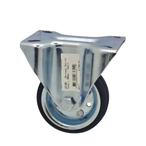 10100 Mertsan Servis Tekeri 80mm - Sabit