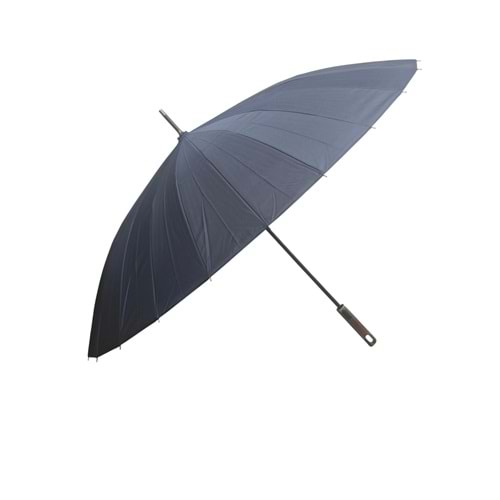 SKY-65 Skaybelt 24 Fiber Telli Ahşap Saplı Lüks Şemsiye