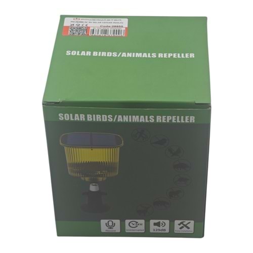 26954 Powermaster Solar Sesli Hayvan Kovucu Alarm Cihazı