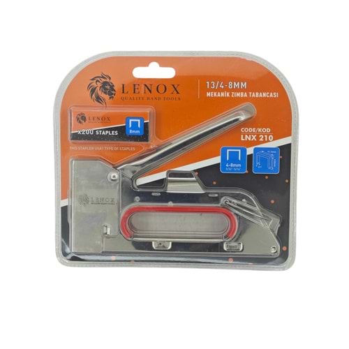 LNX 210 Lenox Mekanik Zımba Tabancası 13/4-8mm