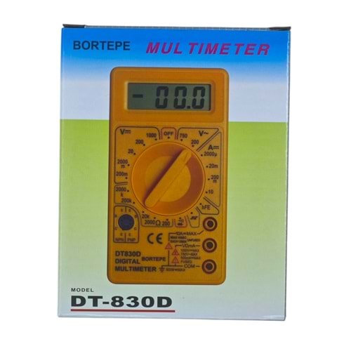 DT-830D Bortepe Digital Multimeter