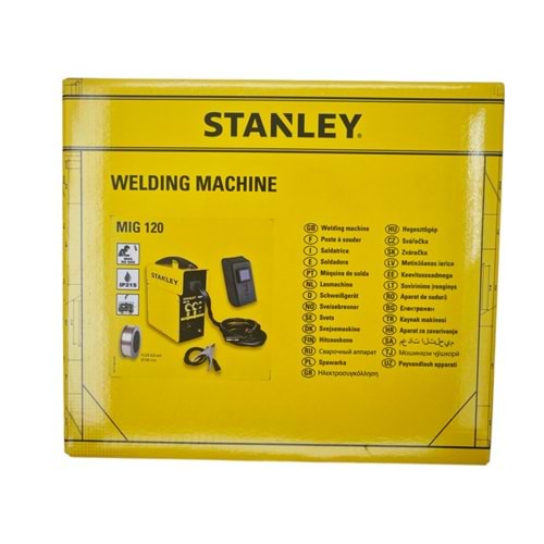 58849 Stanley MIG 120 Gazsıs Gazaltı Kaynak Makinesi 100A