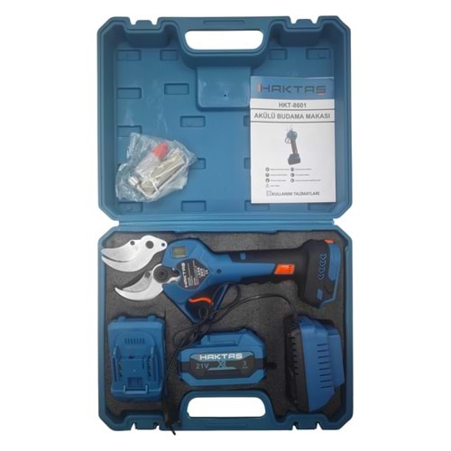 HKT-8601 Haktaş Şarjlı Bağ Budama Makası