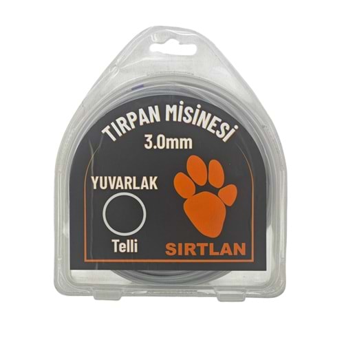 06977 Sırtlan Çelik Telli Tırpan Ot Misinası 3mm