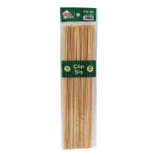 K-1629 Bella House Bambu Çöp Şiş 30cm 40li