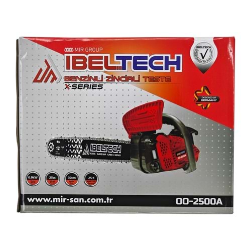 00-2500A İbeltech Benzinli Zincirli Testere