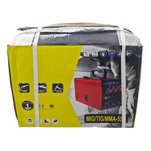 MIG/TIG/MMA-550 Hak Gazsız Gazaltı Kaynak Makinesi 19-23A