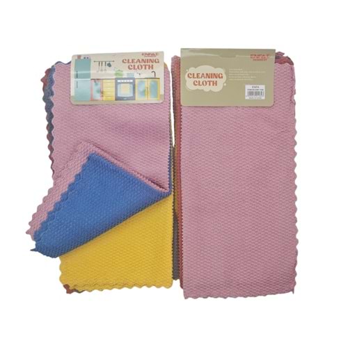 ENF-1184 Enfa Hornest Mikrofiber Temizlik Bezi 5li 30*30cm