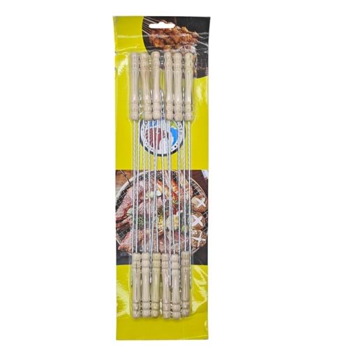 26 Real Şahin Barbekü Şişleri 12li 30cm