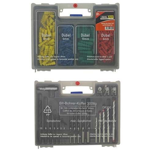 OZS-8511 Real Özs Matkap Ucu Dubel Seti