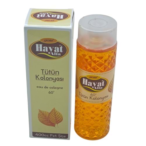 5420 Hayat 60° Tütün Kolonyası 400cc - Pet şişe