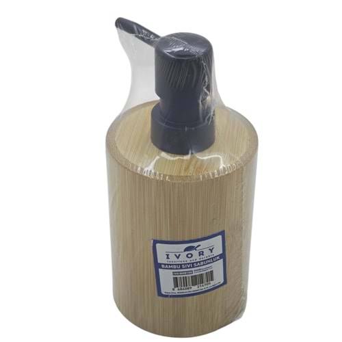IVO-BMB158 İvory Bambu Sıvı Sabunluk