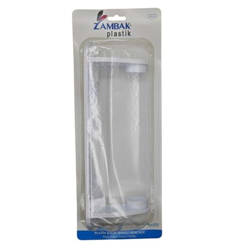 ZP239 Zambak Plastik Platin Kağıt Havlu Asacağı