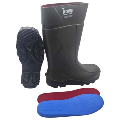 JB010440 Techno Boots Jobmaster PU Çizme O4