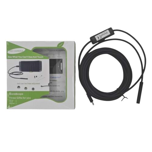 AN98B Borescope 7mm HD Camera 5m