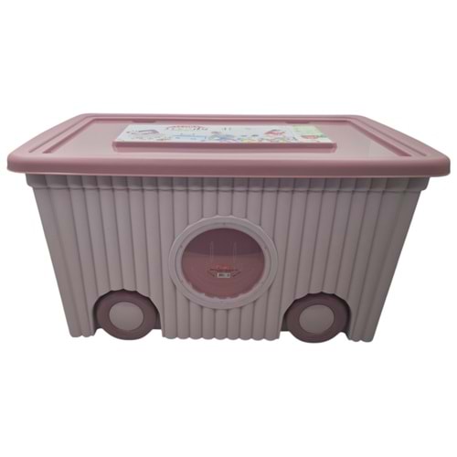 F379 Flora Trendy Tekerlekli Oyuncak Kasası 60lt