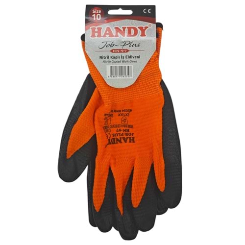 HN-97 Handy Tob-Plus Nitril Kaplı İş Eldiveni 10