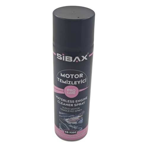SB 9200 Sibax Susuz Motor Temizleyici Sprey 500ml